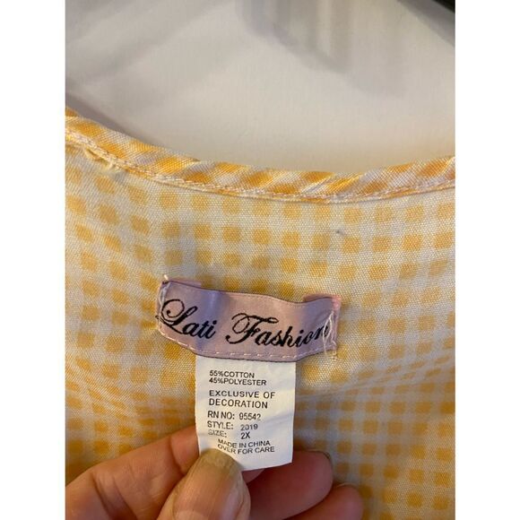 2x house coat vintage style defect - Picture 2 of 9